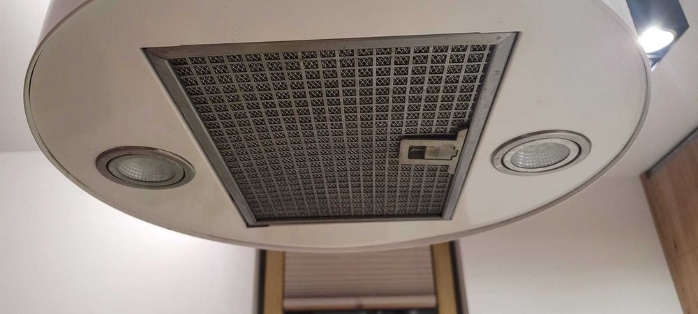 Okap wyspowy Toflesz OK-4 BALTIC ISLAND biały