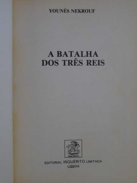 A Batalha dos Três Reis de Younès Nekrouf