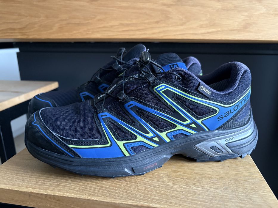 Buty trekkingowe Salomon Wings Flyte 2 Gore-tex  44 idealne jak nowe górskie trial