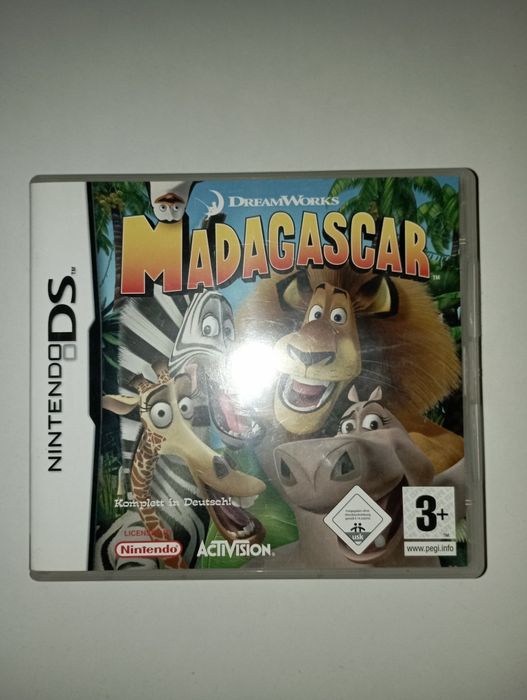 gra Madagaskar NDS