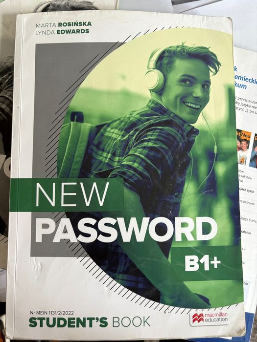 Książka z angielskiego Nee Password B+