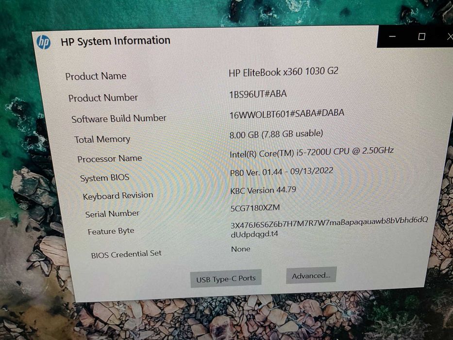 HP Elitebook 1030 x360 G2 SSD 256Gb + rysik
