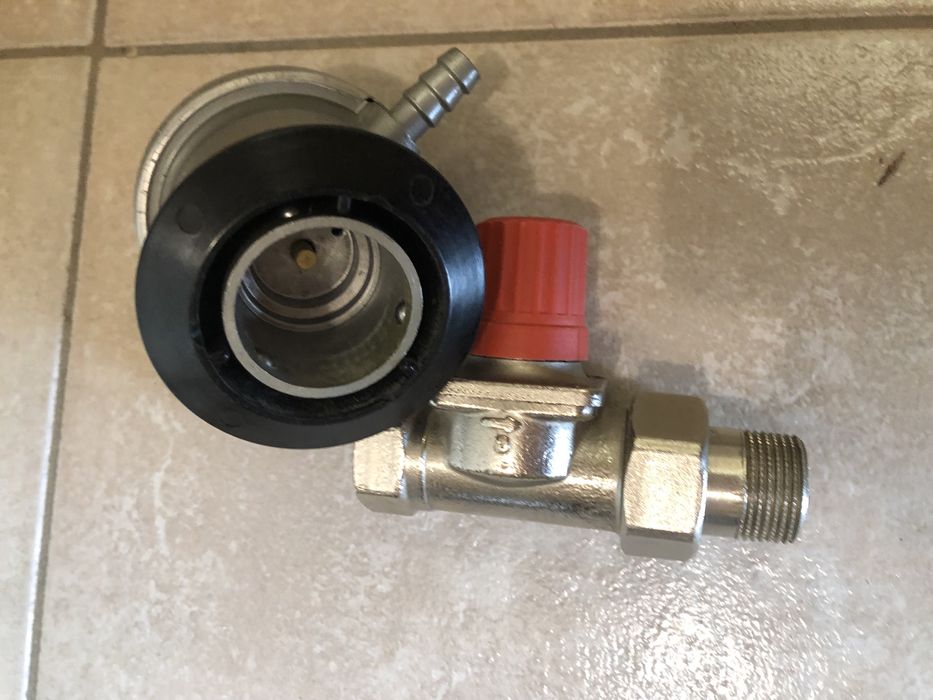 Кран для отопления Данфосс (Danfoss)