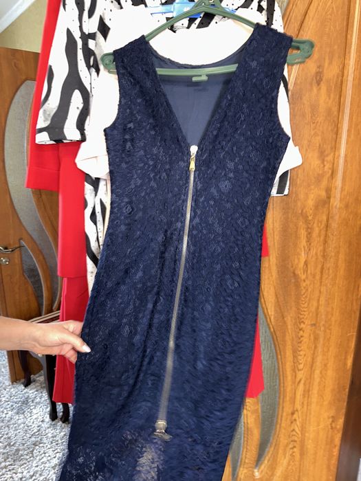 Сукня синя довга