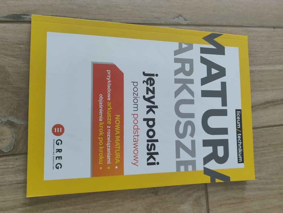 Matura język polski egzamin pisemny+ arkusze