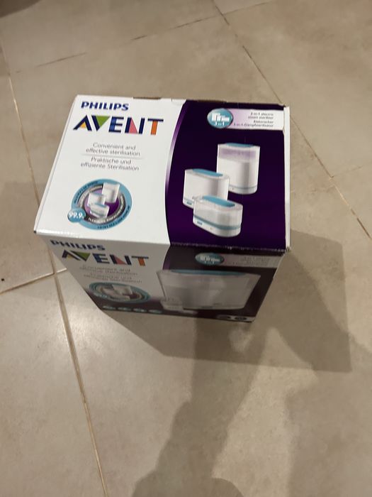 Esterilizador eléctrico a vapor 3 em 1 SCF285/02