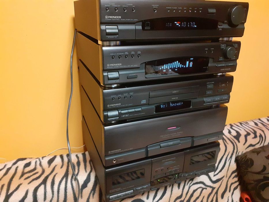 Wieża Hi-Fi Pioneer pilot + Bluetooth