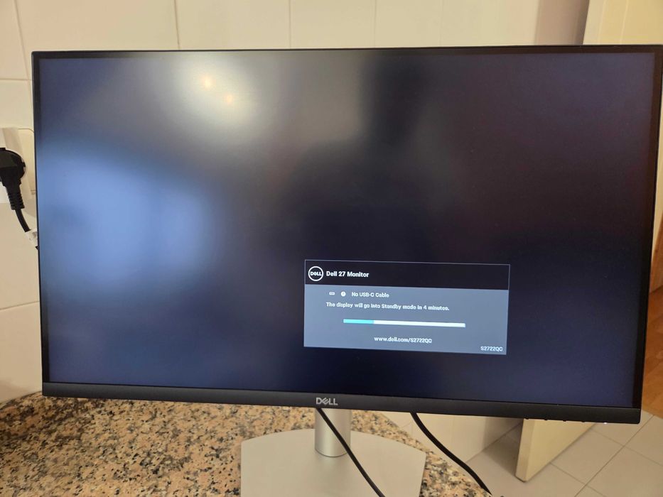 Monitor Dell S2722QC 27" UltraHD 4K IPS USB-C FreeSync Altifalantes