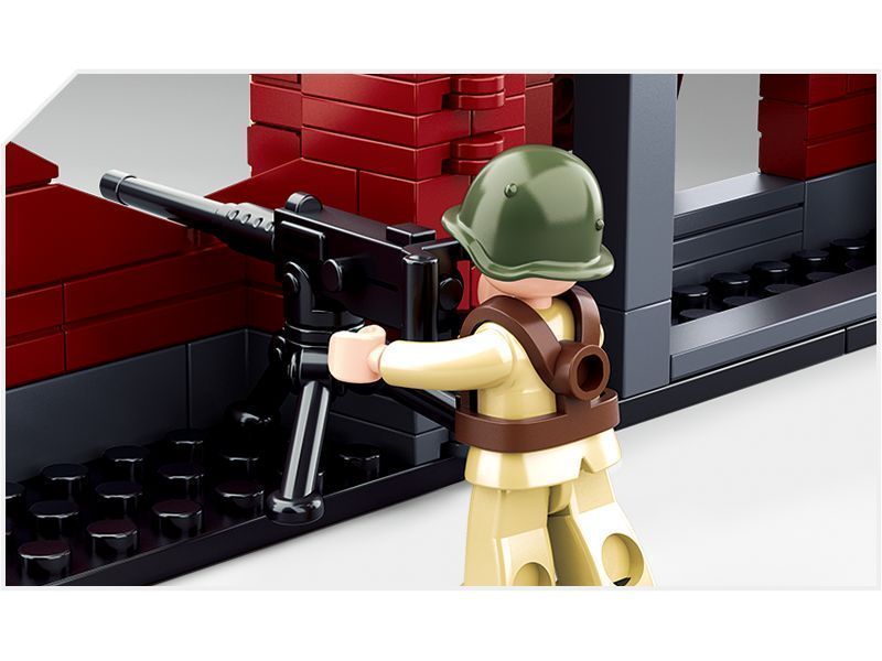 Klocki Transporter Czołg PUMA+ Bunkier