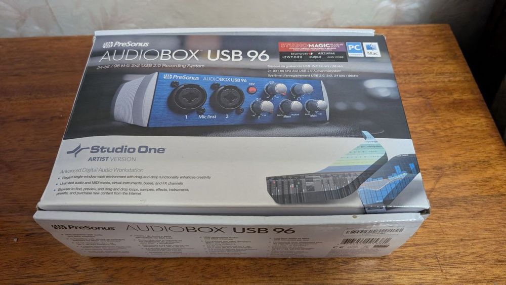 Звукова карта (аудіоінтерфейс) Presonus AudioBox USB96