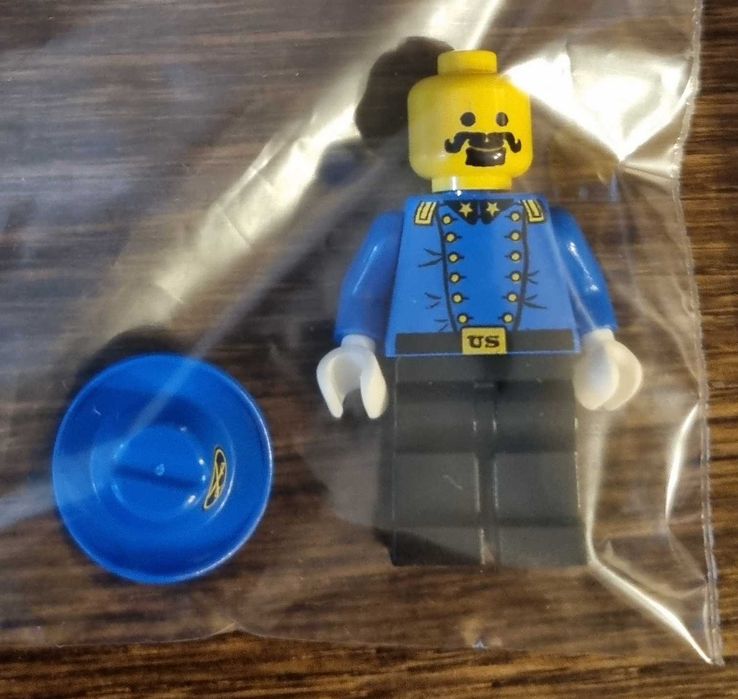 LEGO Western Cavalry General ww001 Generał Minifigurka Wild West