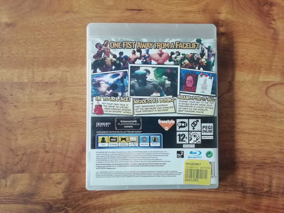 Facebreaker bijatyka PS3