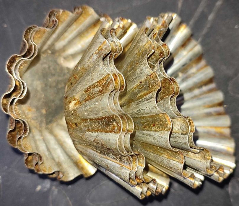 Алюминиевые формы формочки для кексов. Производство СССР.