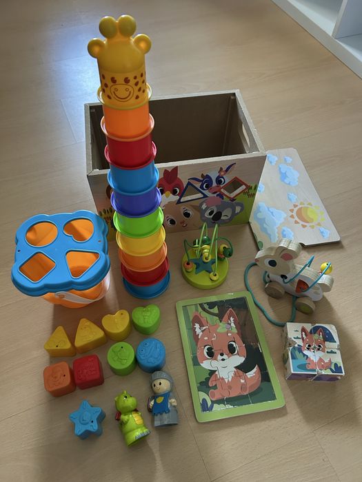 Mega conjunto brinquedos