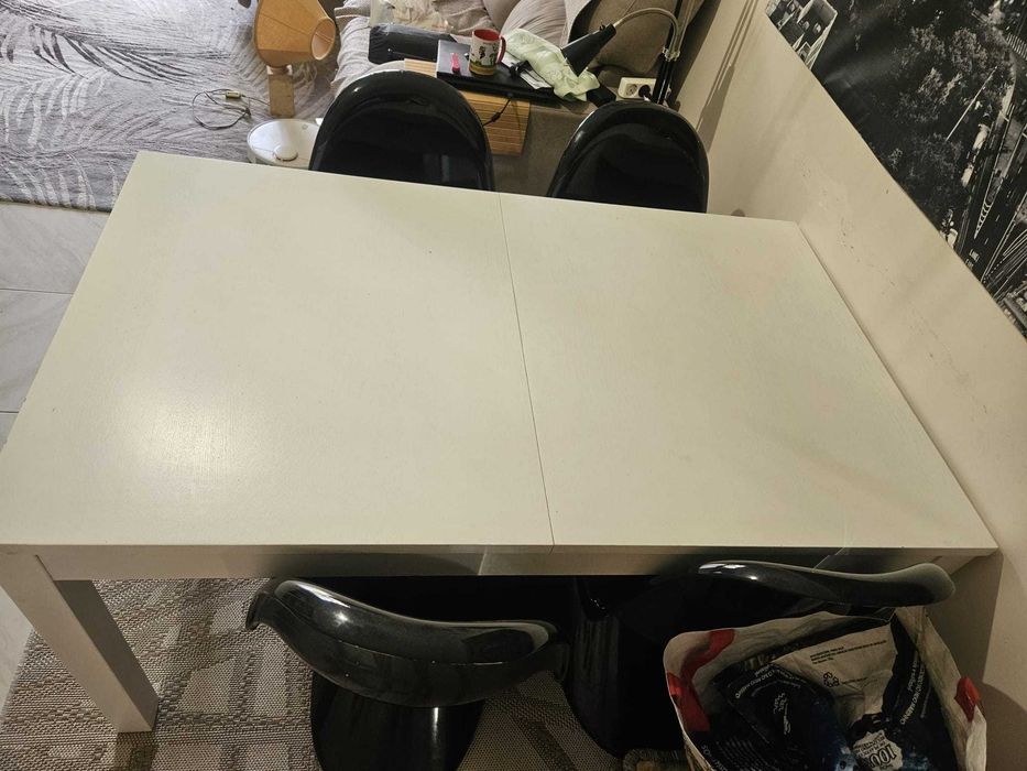 Mesa de jantar madeira - extensível