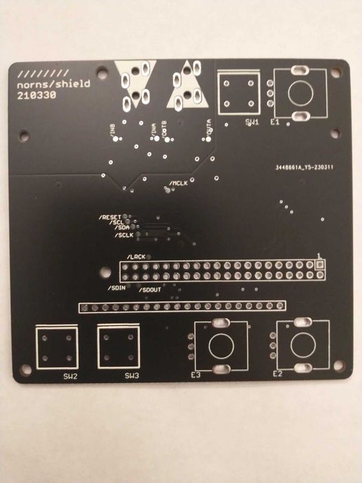 Monome Norns Shield 210330 Apenas PCB