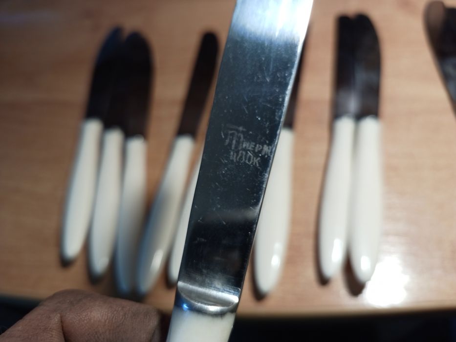 Stare rosyjskie noże  do masła