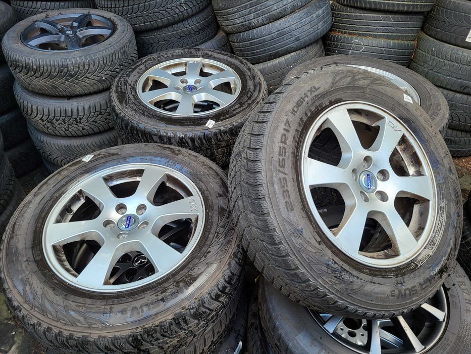 Felgi aluminiowe 17" 5x108 Volvo XC60 z oponami zimowymi