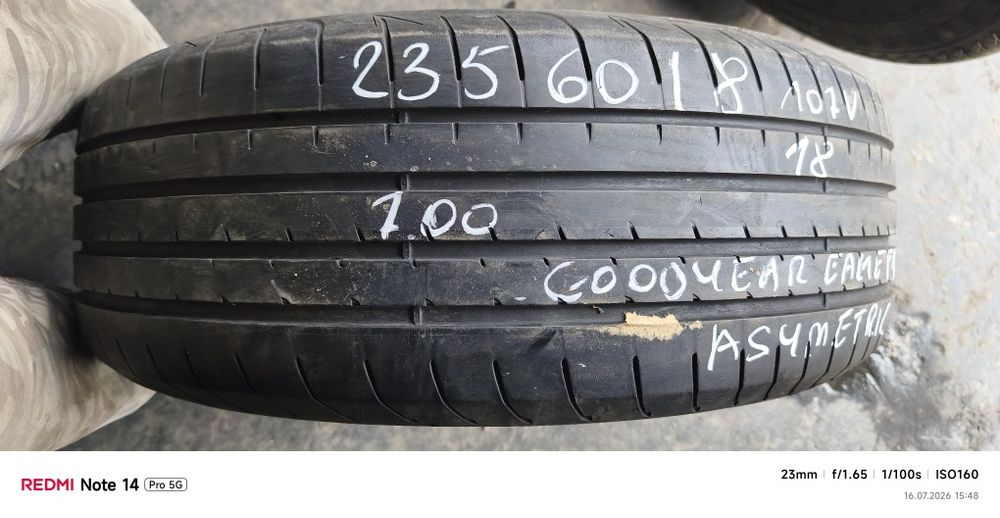 2 szt 235 60r18 107V Goodyear eagle F1 asymetric 3 SUV 2018r