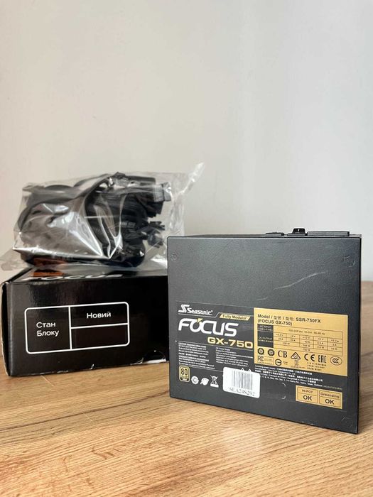 Блок живлення Seasonic Focus GX-750 750W (SSR-750FX) - 3366