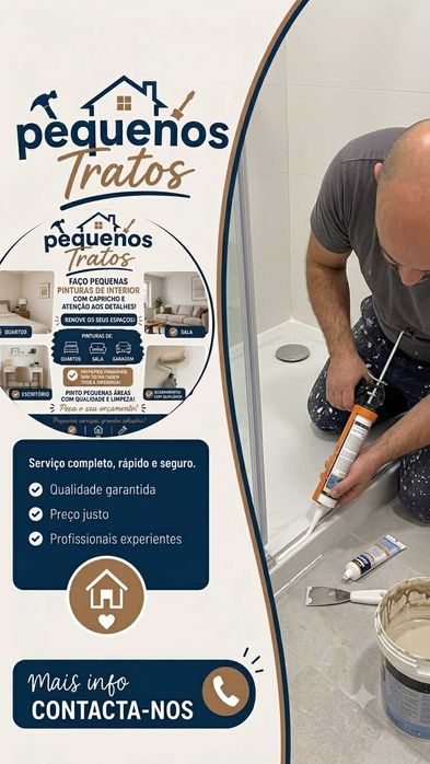 Pinturas, remodelação e outros serviços Coimbra