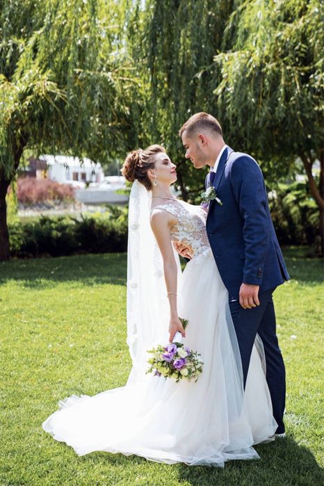 Свадебное платье, фата