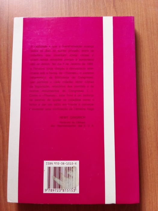 Livro Criando uma Nova Civilização de Alvin e Heidi Toffler