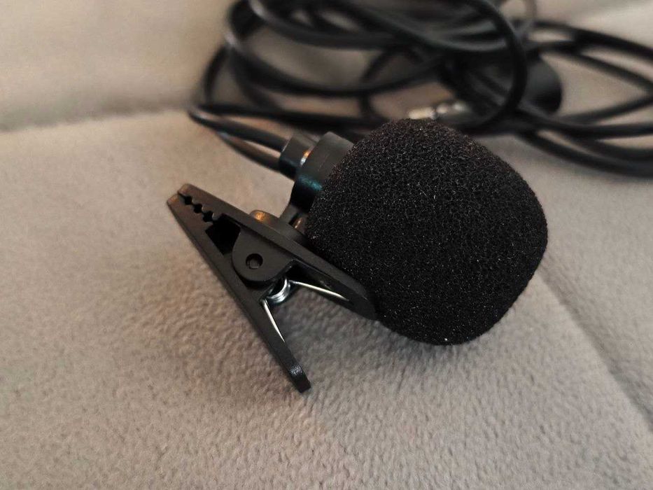 Mikrofon mini jack krawatowy