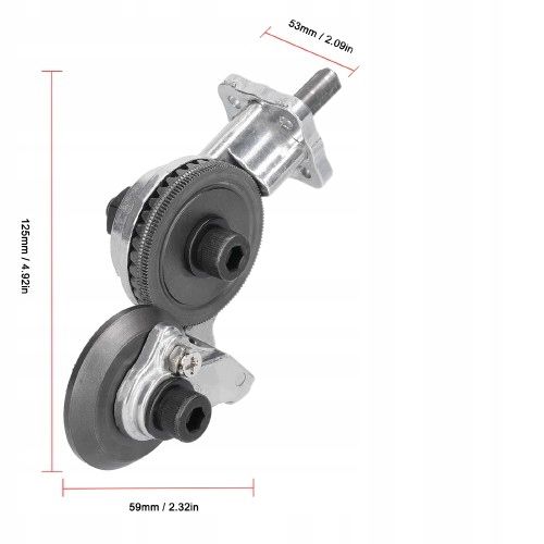 Cięcie Blachy Końcówka Do Wiertarki Nóż Nożyce Adapter Na Wkrętarkę Dr