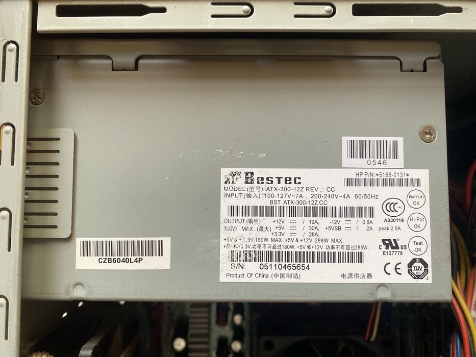 Fonte de alimentação de PC