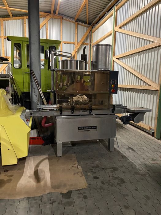 Linha de engarrafamento de vinho