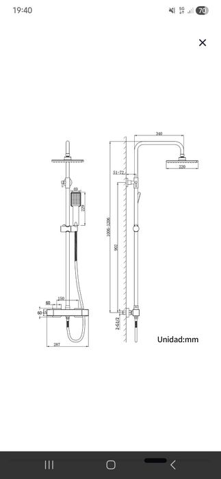 Vendo Kit Duche Novo