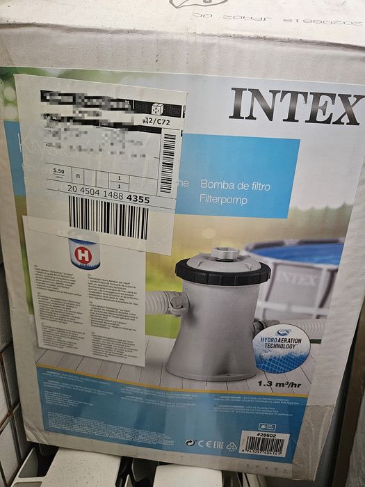 Фильтр-насос для бассейна Intex
