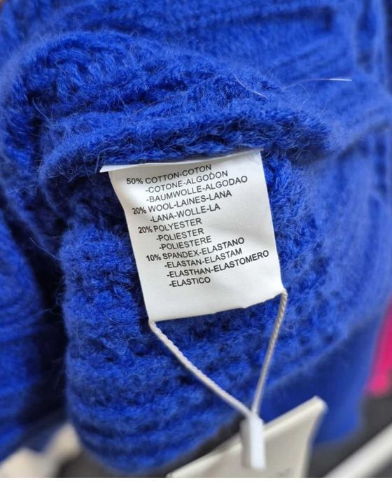 Джемпери фактурної в`язки оптом .  В складі вовна . ОПТ ВІД 6 ОДИНИЦЬ Moni&Co Art. 2604