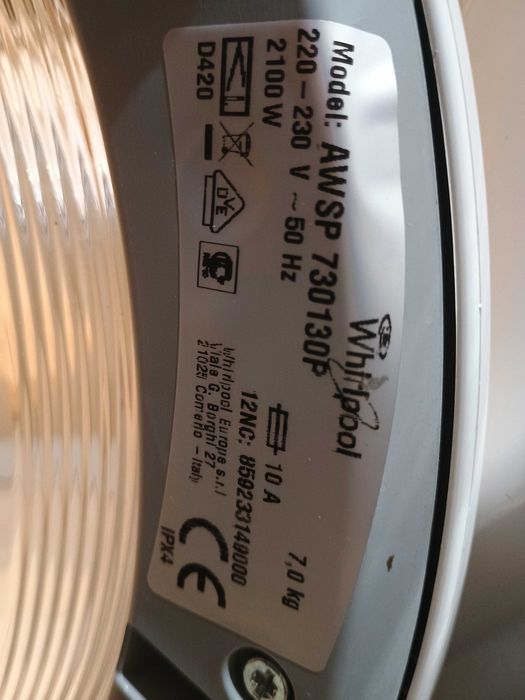 Części Whirlpool AWSP 730130P