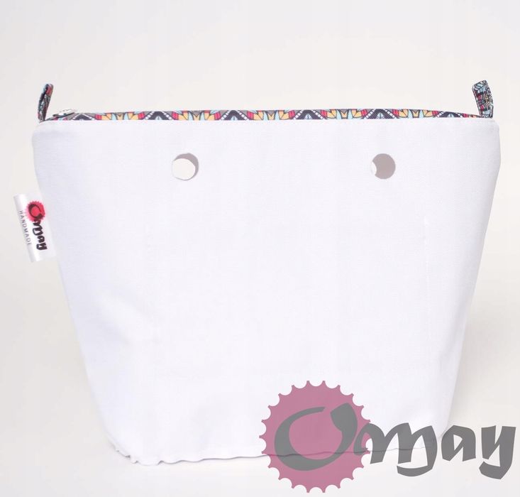 organizer OBAG MINI +OPASKA mozaika witraż 2 kieszenie wkład OMAY.PL