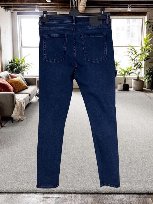 Acne Studios Peg Blue Black roz. W30 L30 męskie dżinsy