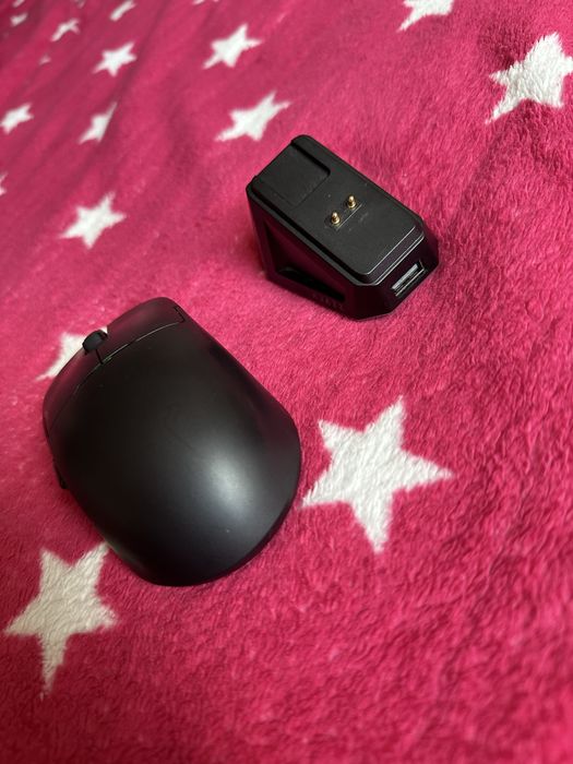 Беспроводная RGB мышь с док станцией AJAZZ x NACODEX: 700 грн