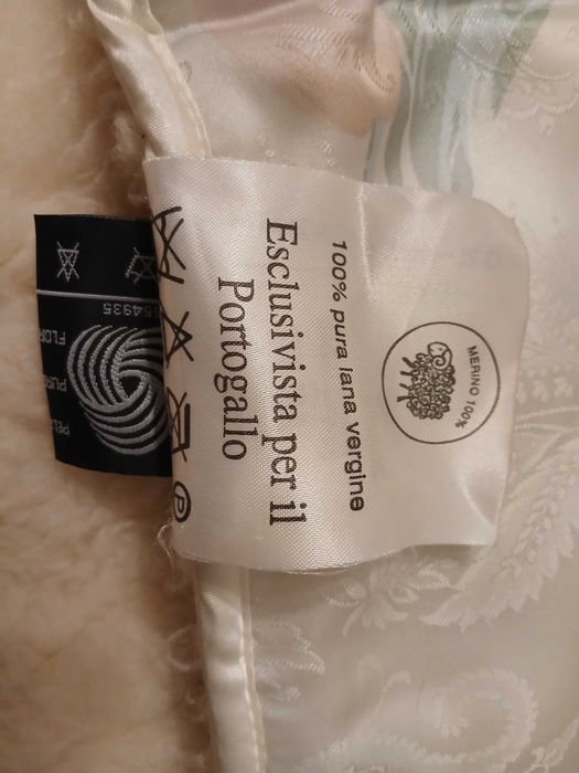 Edredom em pura lã de merinos da ABEC