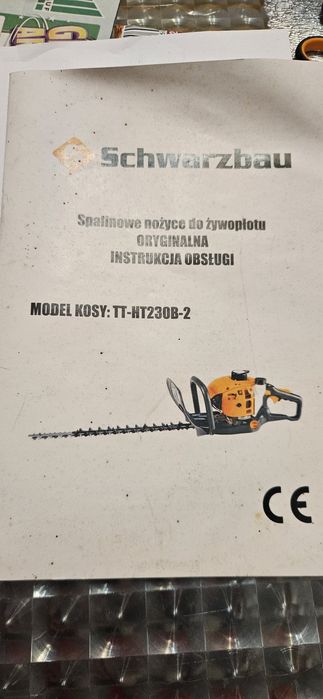 Spalinowe Nowe nożyce do żywopłotu nie używane