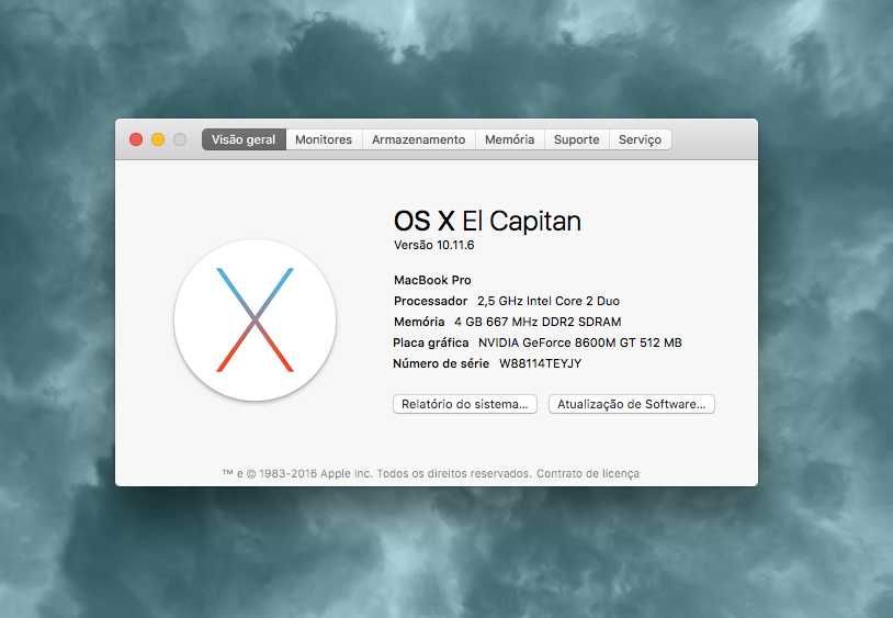MacBook Pro 2008 | Alumínio