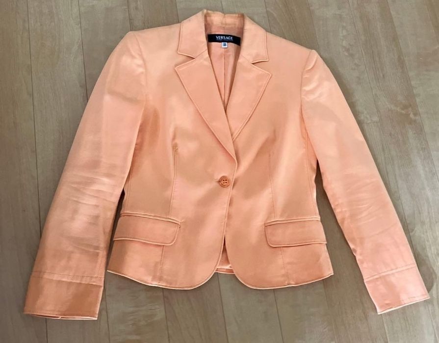 Versace jeans couture жакет раз.S нежный абрикос оранж