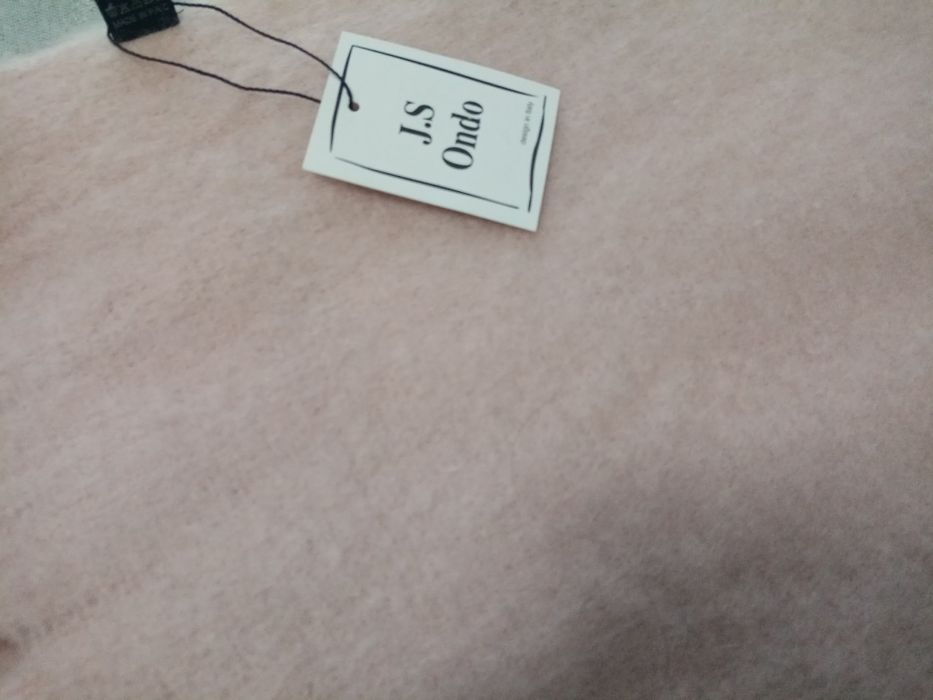 Echarpe mulher cor de rosa