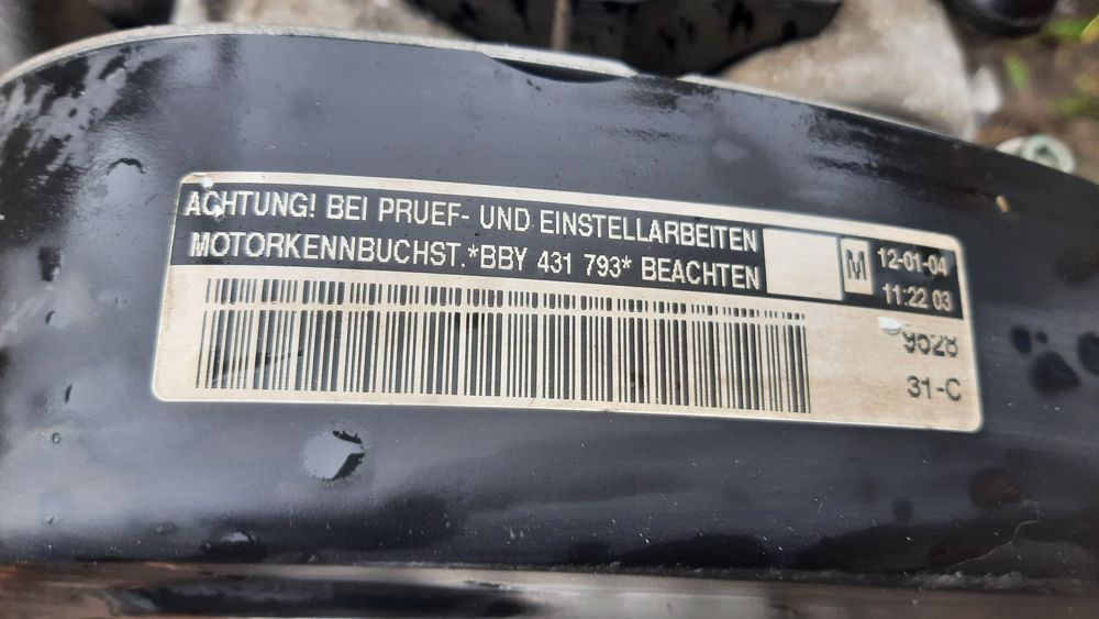 silnik 1.4 kompletny VW golf IV  polo fox skoda fabia BBY 187tyś