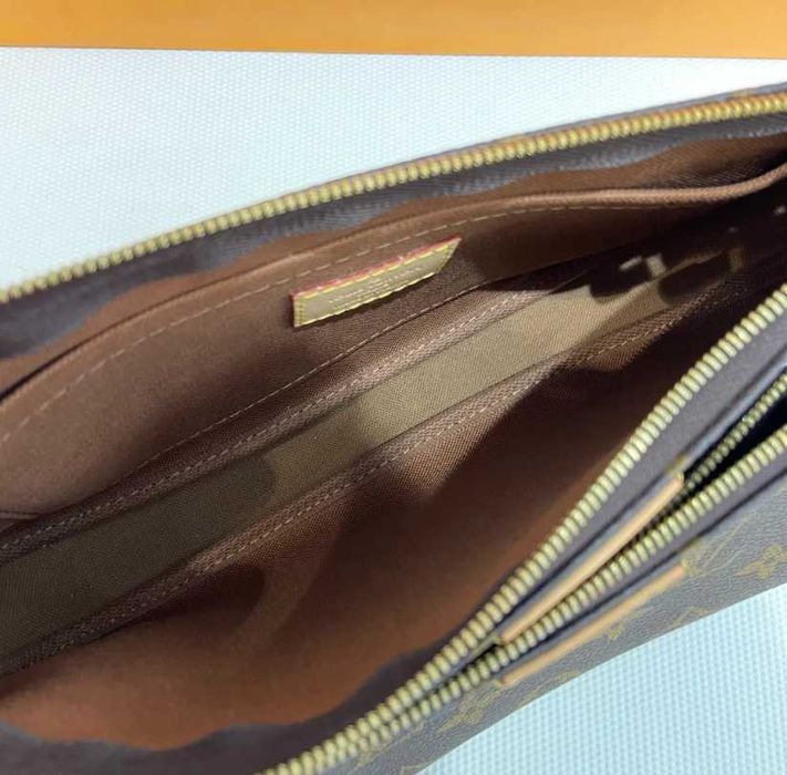 Bolsa de mahjong cinco em um para presbiopia LV com alça de ombro rosa