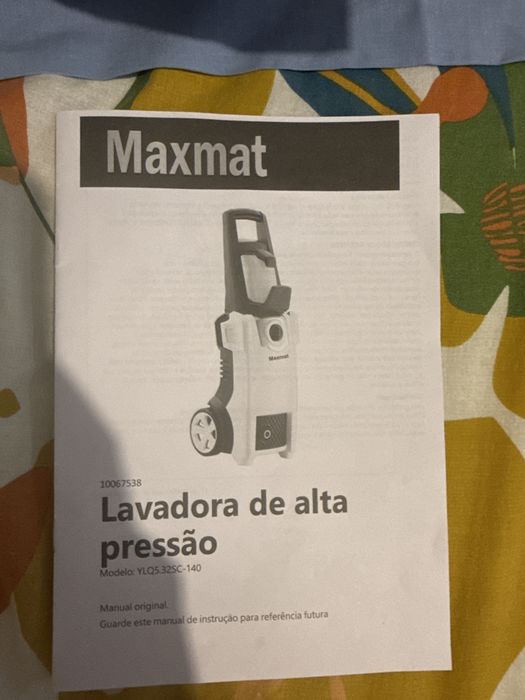 Lavadora de Pressão Maxmat 1800W