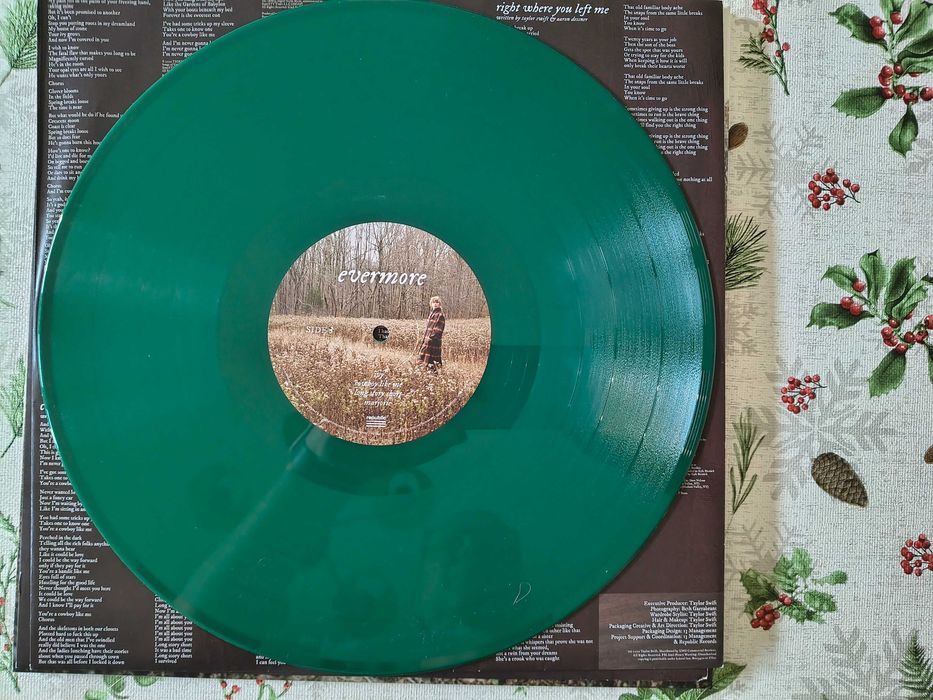 Taylor Swift Evermore Vinil Cor