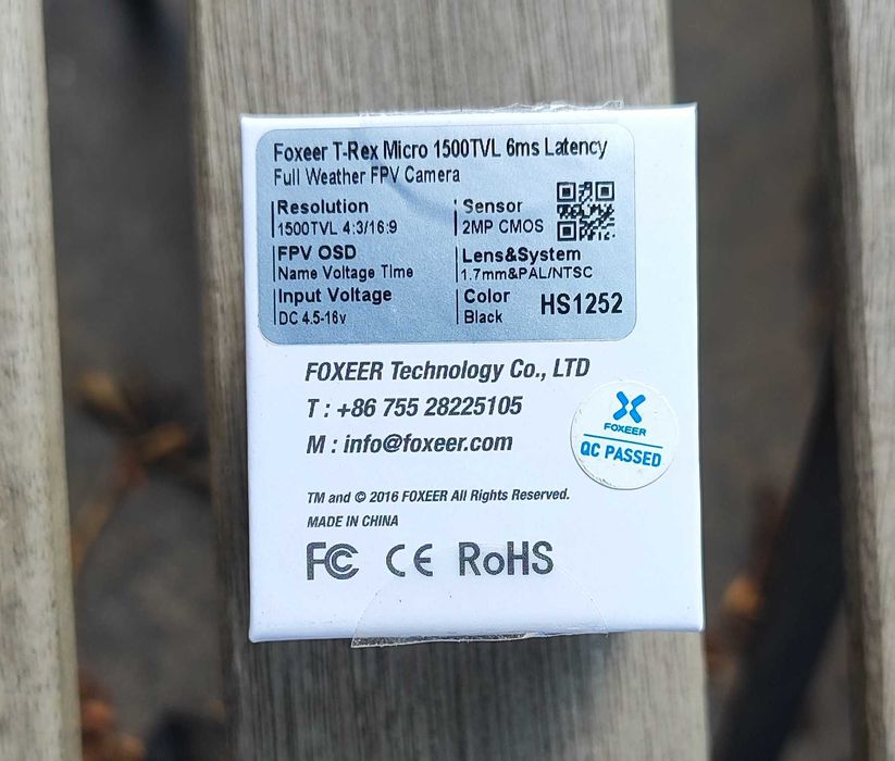 Kamera FPV Foxeer T-Rex Micro 1500TVL