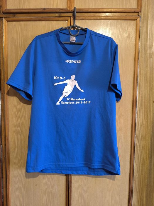 Футболка  футбольная Decathlon Kipsta, размер L