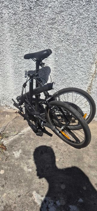 Bicicleta dobrável B'Twin Tilt 20" — alumínio, 6 velocidades Shimano
